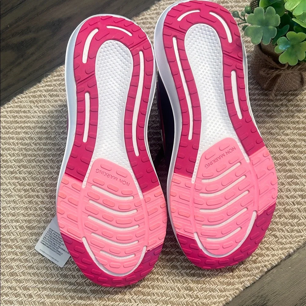 ADIDAS Kids Size 5⭐️NWT💕EQ21 2.0 BOUNCE Sport Elastic Lace Running Shoes
